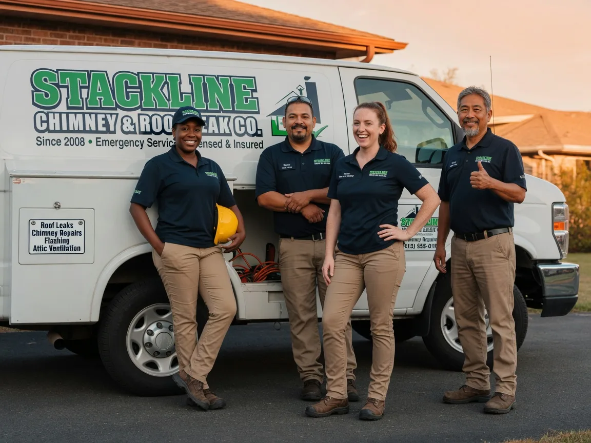 Chimney flashing repair company in Winsted, CT